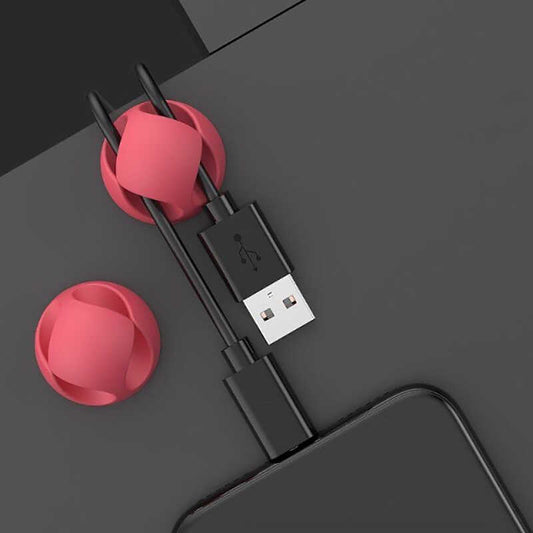 Go Des GD-G076 Cable Organizer Rose Gold