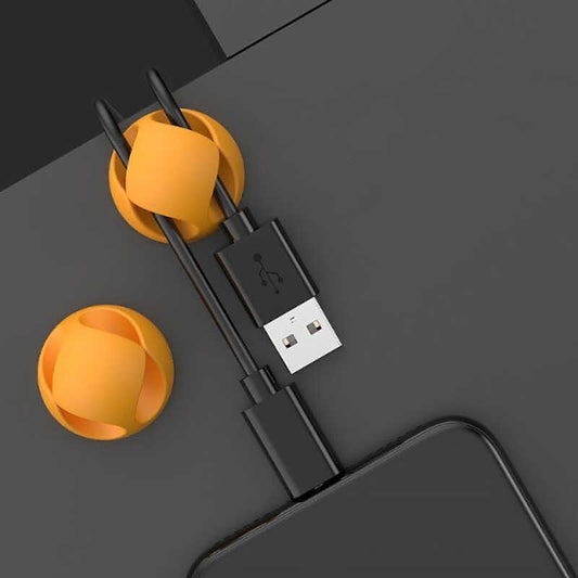 Go Des GD-G076 Cable Organizer Yellow