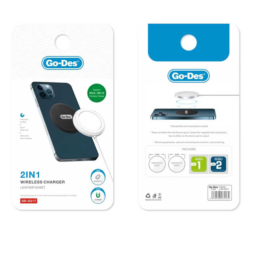 Go Des GD-G217 Magnetic Sheet Black