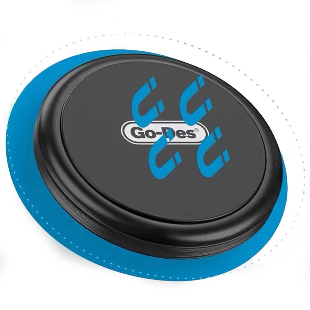 Go Des GD-HD303 Magnetic Steering Wheel Design Car Phone Holder with Gyroscopic Stabilization Black 