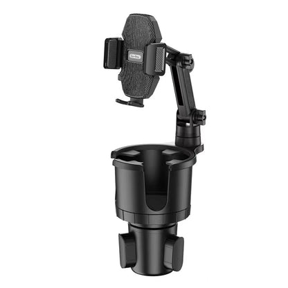 Go Des GD-HD566 360 Derece Dönebilen 2 in 1 Araç Telefon Tutucu Ve Bardak Tutucu Siyah