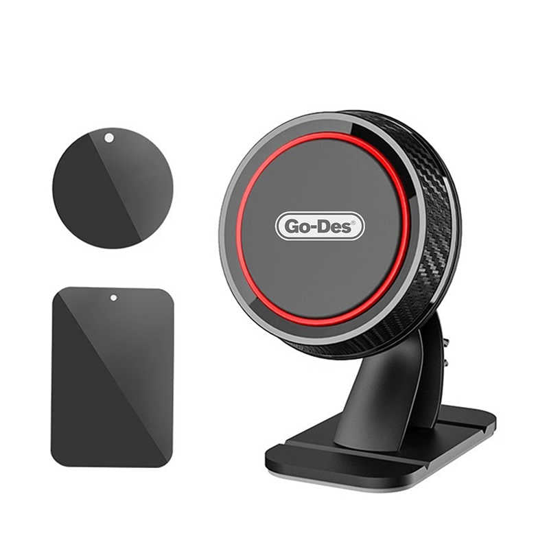 Go Des GD-HD620 Magnetic Car Phone Holder White-Black