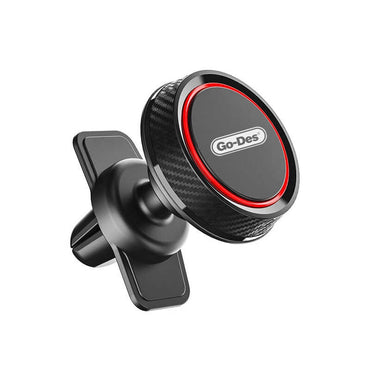 Go Des GD-HD621 In-Car Magnetic Phone Holder Vent Design Black