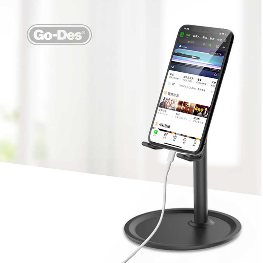 Go Des GD-HD628 Phone Stand Black