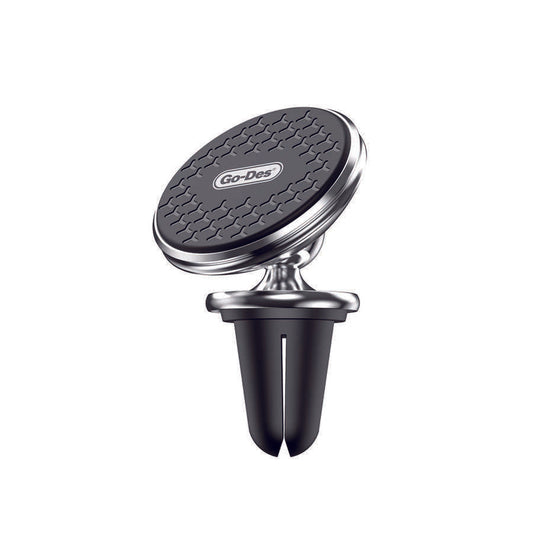 Go Des GD-HD641 Magnetic 360 Degree Moving Head Phone Holder Ventilation Design Black 