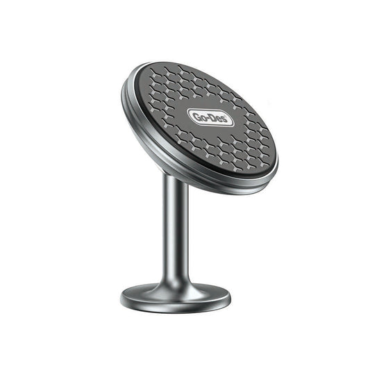 Go Des GD-HD646 Magnetic In-Car Phone Holder Flat Surface Version Black 