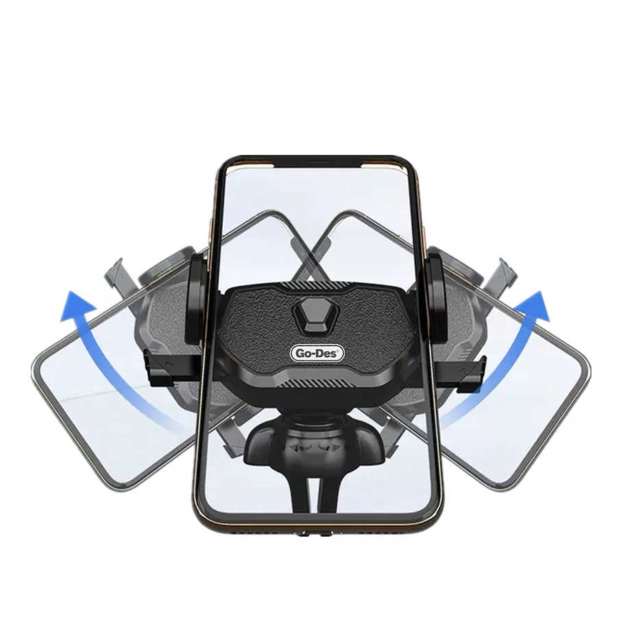 Go Des GD-HD655 Car Phone Holder Black