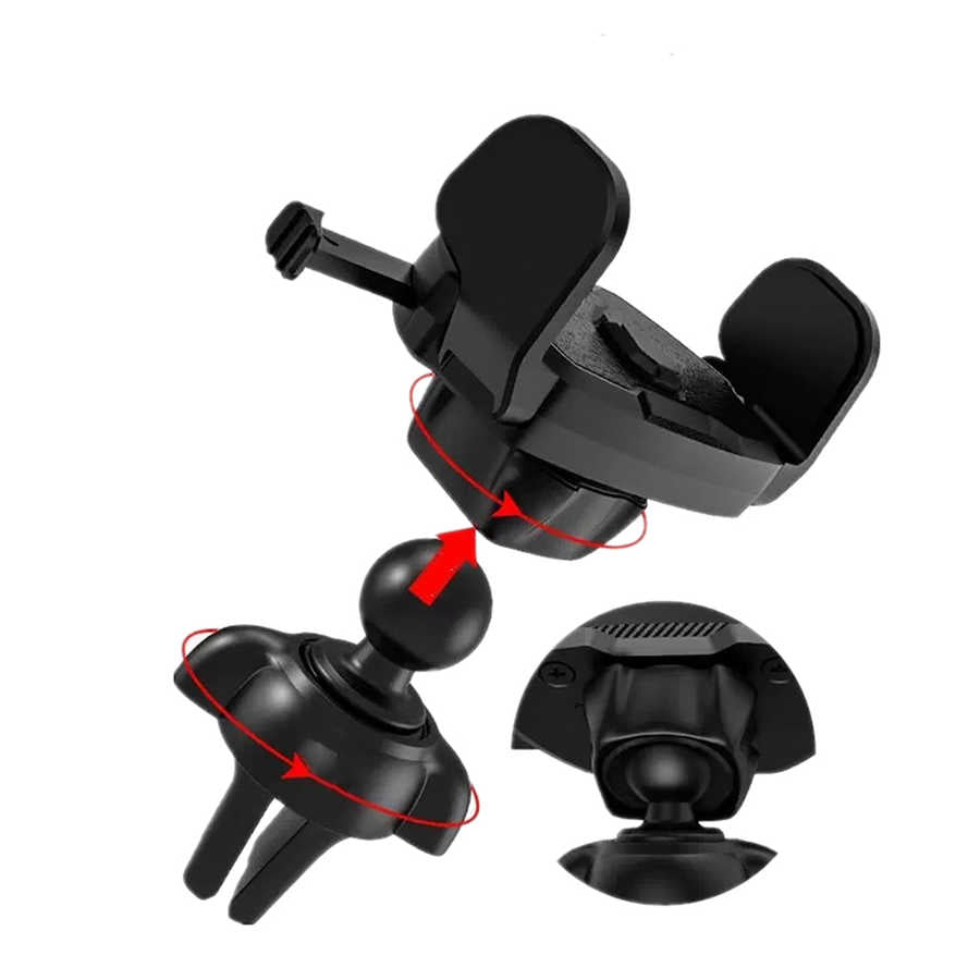 Go Des GD-HD655 Car Phone Holder Black