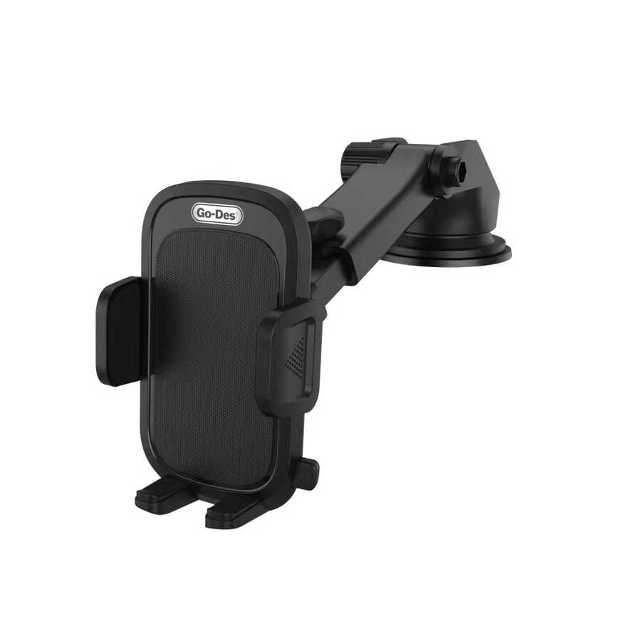 Go Des GD-HD692 2 in 1 Car Phone Holder Black