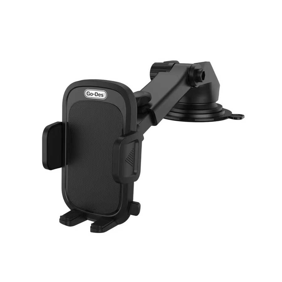 Go Des GD-HD692 2 in 1 Car Phone Holder Black
