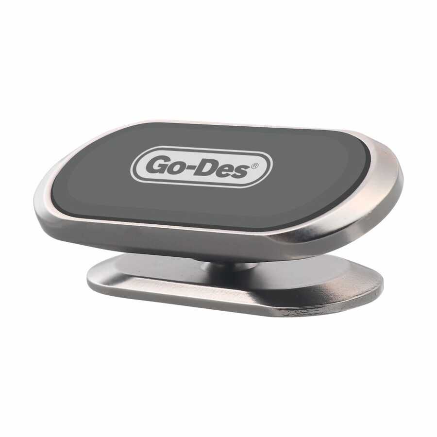 Go Des GD-HD708 Magnetic Car Phone Holder Gray