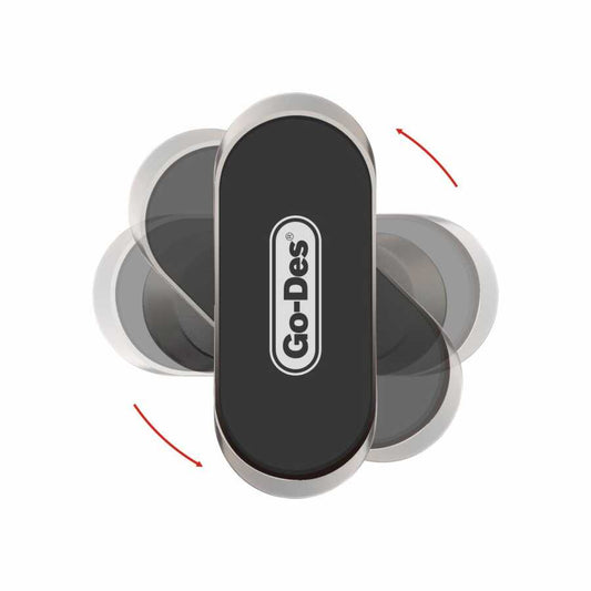 Go Des GD-HD708 Magnetic Car Phone Holder Gray