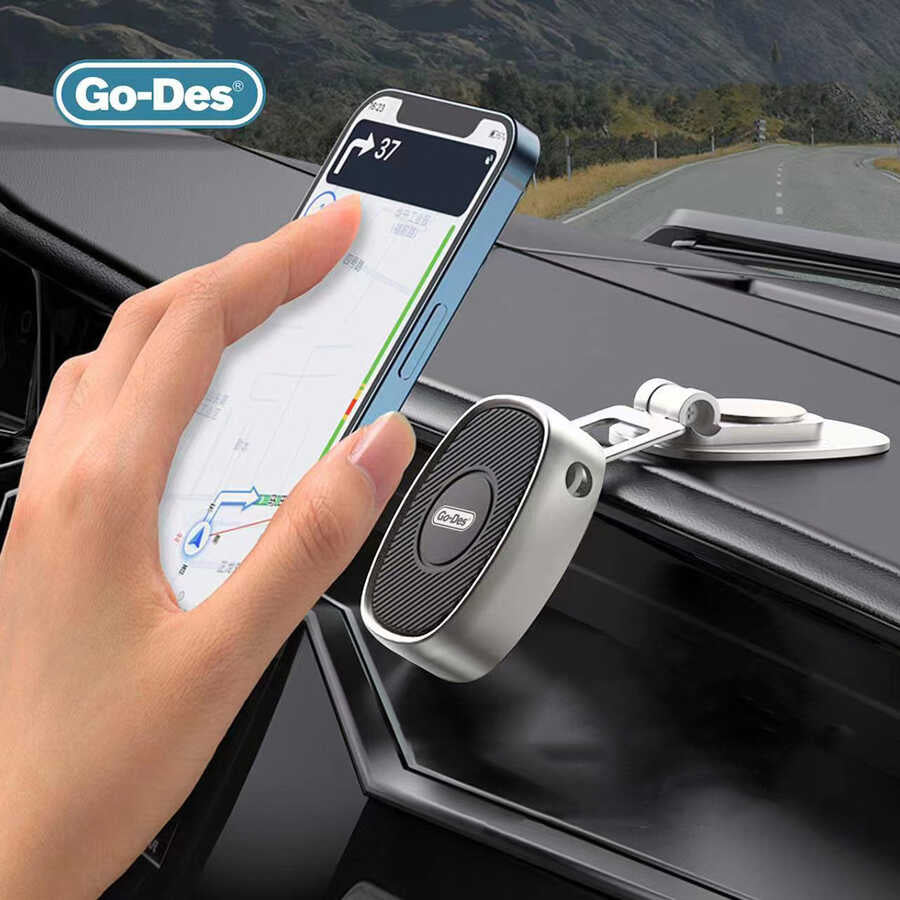 Go Des GD-HD788 Magnetic Car Phone Holder Black