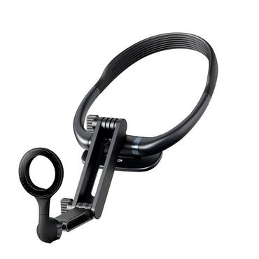 Go Des GD-HD827 2in1 Eller Serbest Magnetik Boyun Askılı Telefon Tutucu Siyah