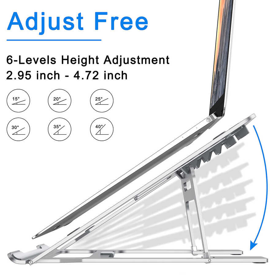 Go Des GD-HD888 Laptop Stand Gray 