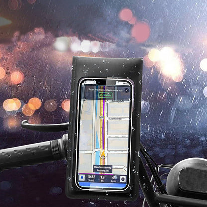 Go Des GD-HD907 Su Geçirmez Tasarımlı Bisiklet ve Motosiklet Telefon Tutucu Siyah