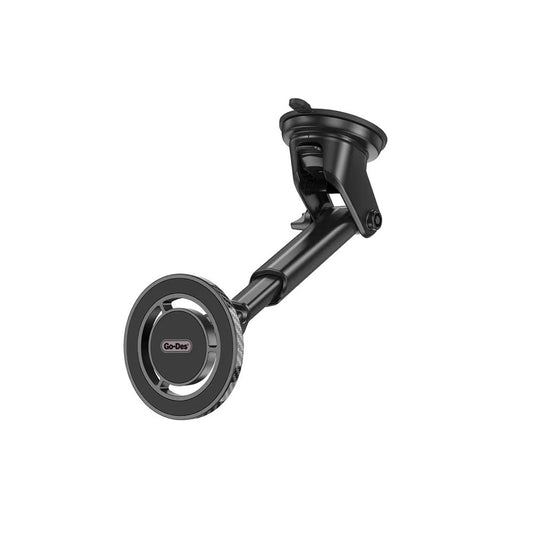 Go Des GD-HD938 Teleskopik Tasarım 360 Derece Dönebilen Magnetik Araç Telefon Tutucu Siyah