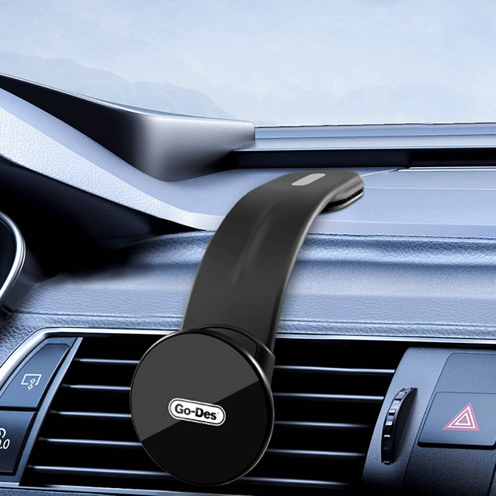 Go Des GD-HD968 Strong Magnetic Multi-Angle Car Phone Holder Black