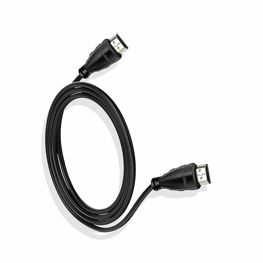 Go Des GD-HM803 HDMI 4K HD Cable Black
