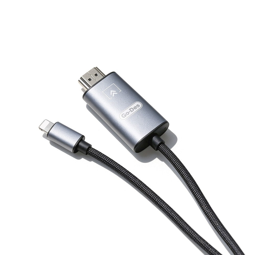 Go Des GD-HM812S HDTV Lightning to HDMI Ses ve Video Adaptörü
