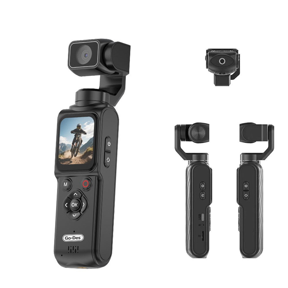 Go Des GD-ST121 4K Ultra HD 330 Derece Dönebilen Aksiyon Kamerası