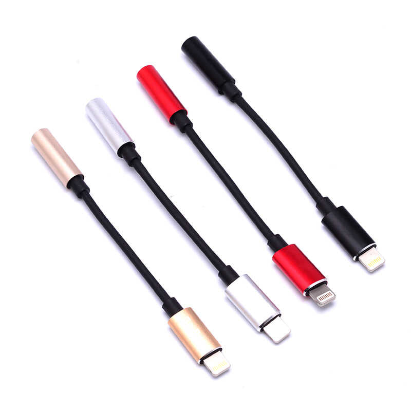 Go Des GD-UC019 Lightning to 3.5mm Converter Gray