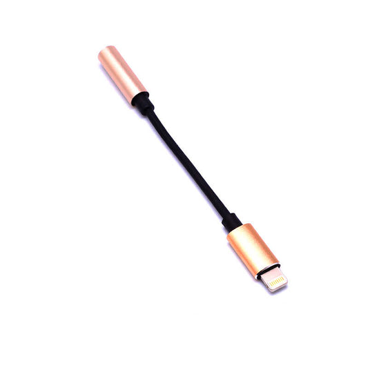 Go Des GD-UC019 Lightning To 3.5mm Converter Gold