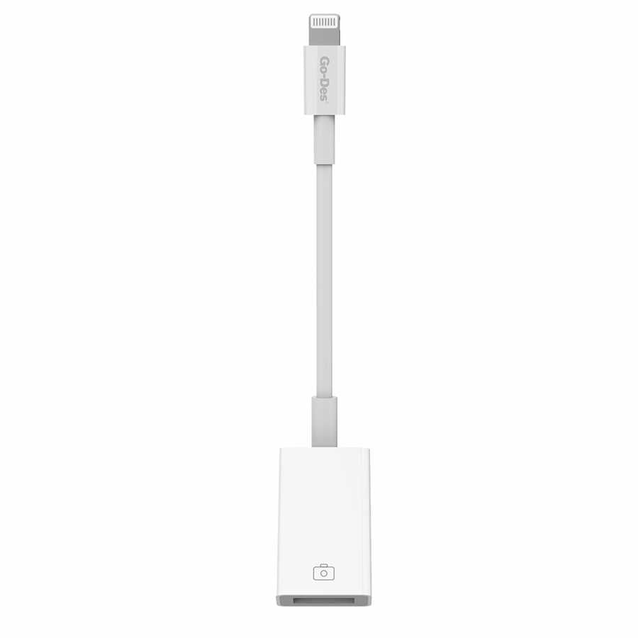 Go Des GD-UC029 Lightning to USB Camera Adapter White