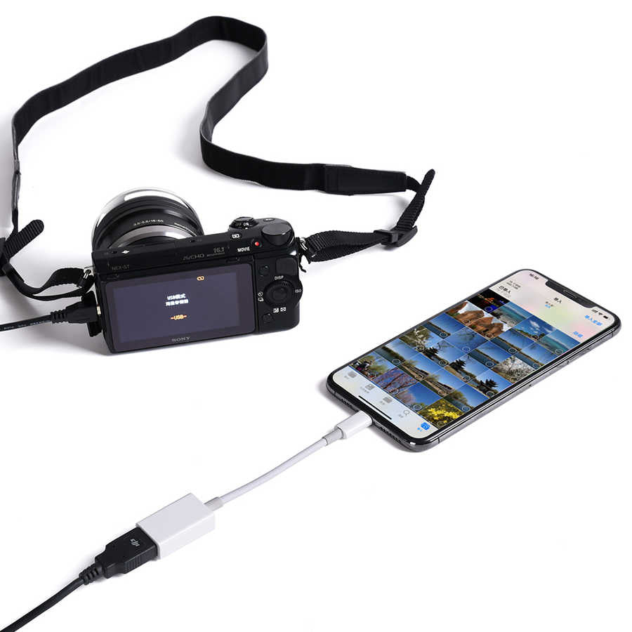 Go Des GD-UC029 Lightning to USB Camera Adapter White