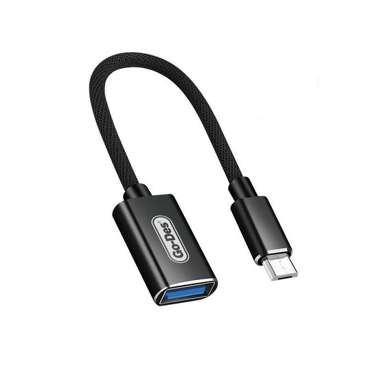 Go Des GD-UC055 Micro OTG USB Cable Black 