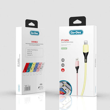 Go Des GD-UC519 Lightning Usb Cable Purple 
