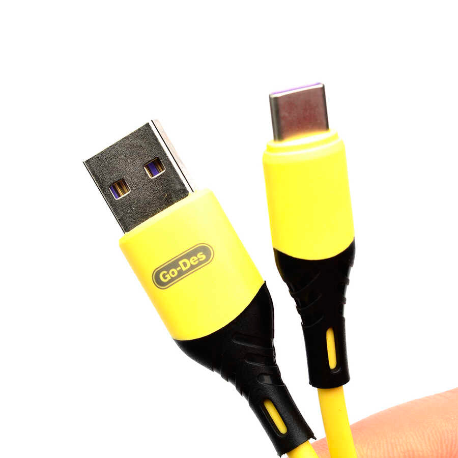 Go Des GD-UC519 Type - C USB Cable Red
