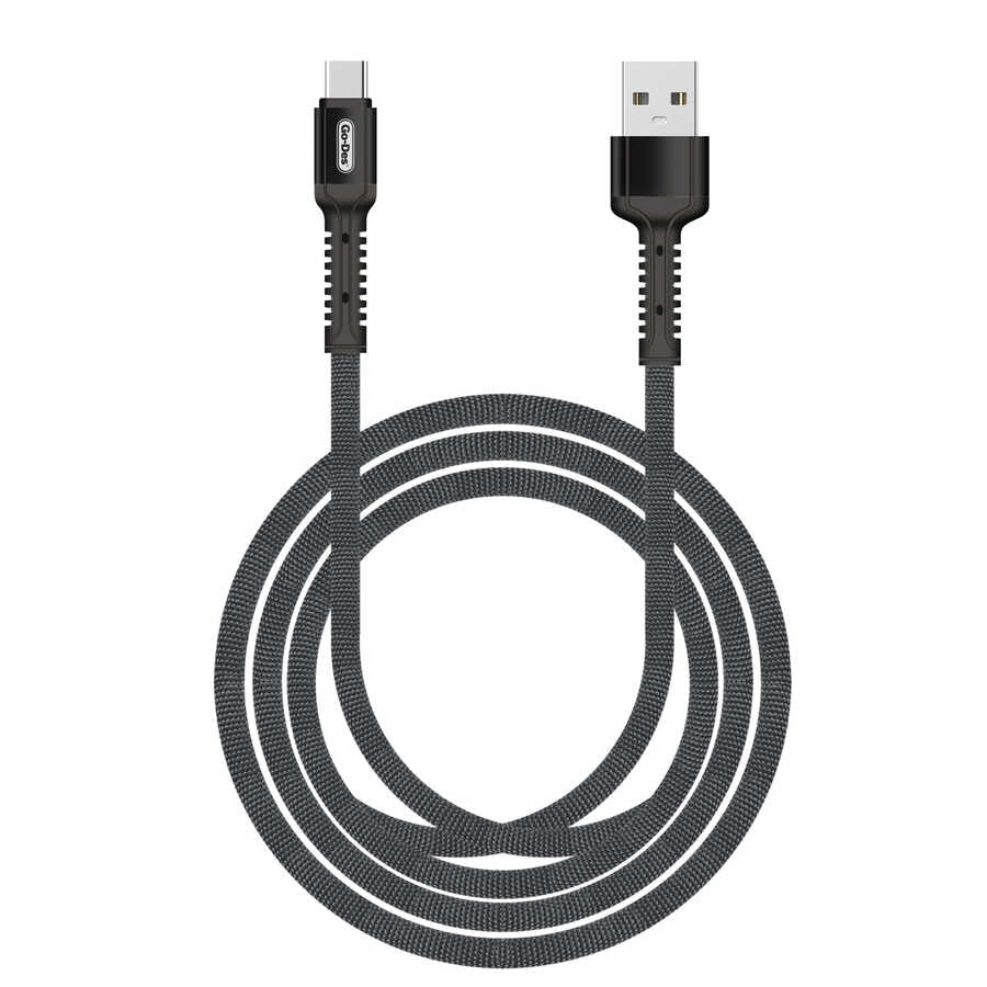 Go Des GD-UC529 Type-C USB Cable Black 