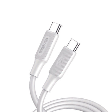 Go Des GD-UC571 Type-C to Type-C PD Fast Charging Cable 60W 1 Meter White 
