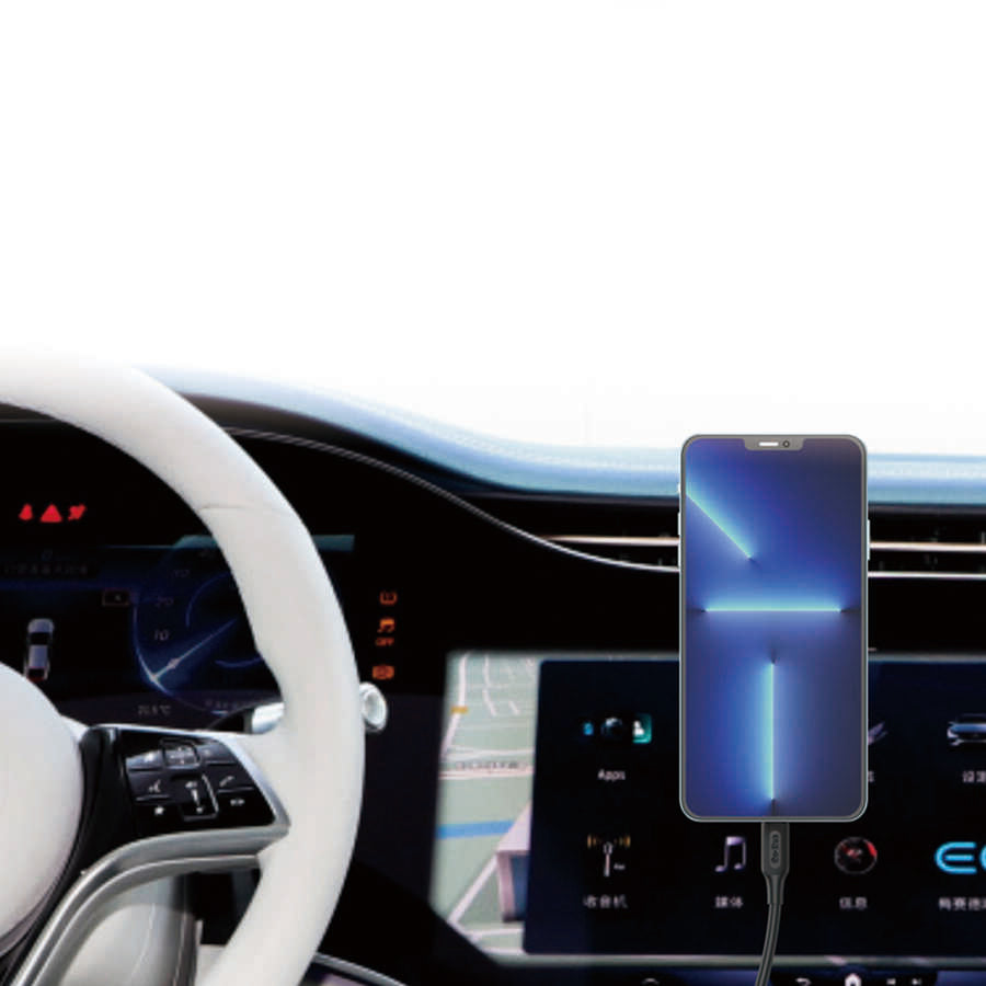 Go Des GD-WL289 Magnetic Wireless Wireless Charging 2 in 1 Car Phone Holder Black 