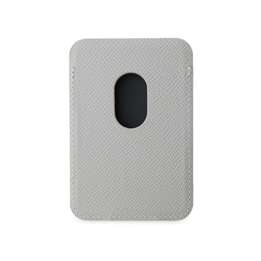 Guess Orjinal Lisanslı 2 Hazneli Üçgen Logolu Deri Magnetik Kartlık Mavi