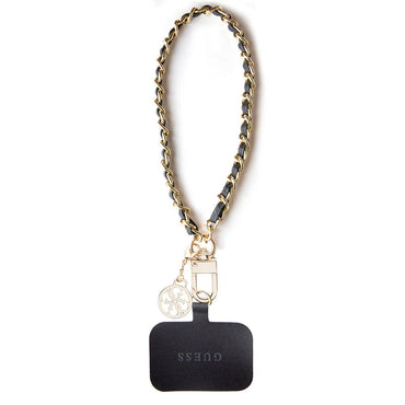 Guess Original Licensed 4G Logo Saffiano Phone Strap Chain Pink