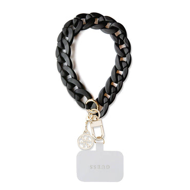 Guess Original Licensed 4G Logo Thick Phone Strap Chain Gold 