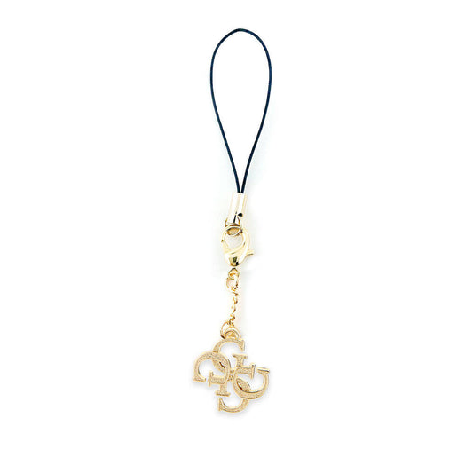 Guess Original Licensed 4G Logo Phone Strap Gold 