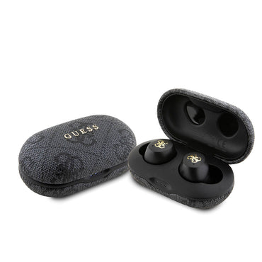 Guess Orjinal Lisanslı Klasik Metal Yazı Logolu TWS Kulak İçi Bluetooth Kulaklık Pembe