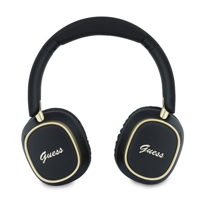 Guess Orjinal Lisanslı Metal Yazı Logolu Kulak Üstü Kulaklık ve Speaker Hoparlör 2in1 Set
