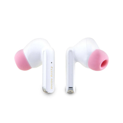 Hello Kitty Orjinal Lisanslı Renk Geçişli Tasarım Elektroplating Logolu TWS Bluetooth Kulaklık Pembe