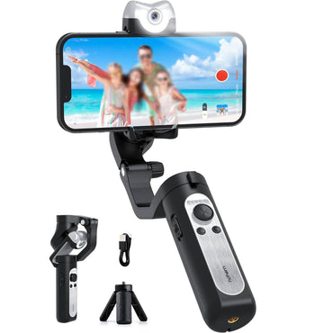 Hohem iSteady VS2 3 Eksenli El Tipi AI Yapay Zeka Görüş Sensörlü Gimbal Stabilizatör Siyah