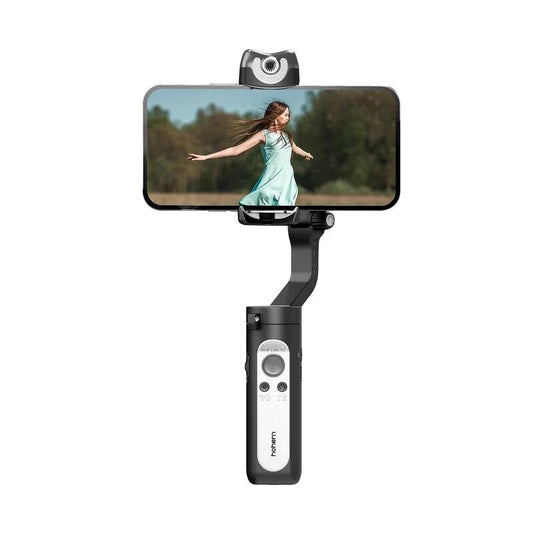 Hohem iSteady VS2 3 Eksenli El Tipi AI Yapay Zeka Görüş Sensörlü Gimbal Stabilizatör Siyah