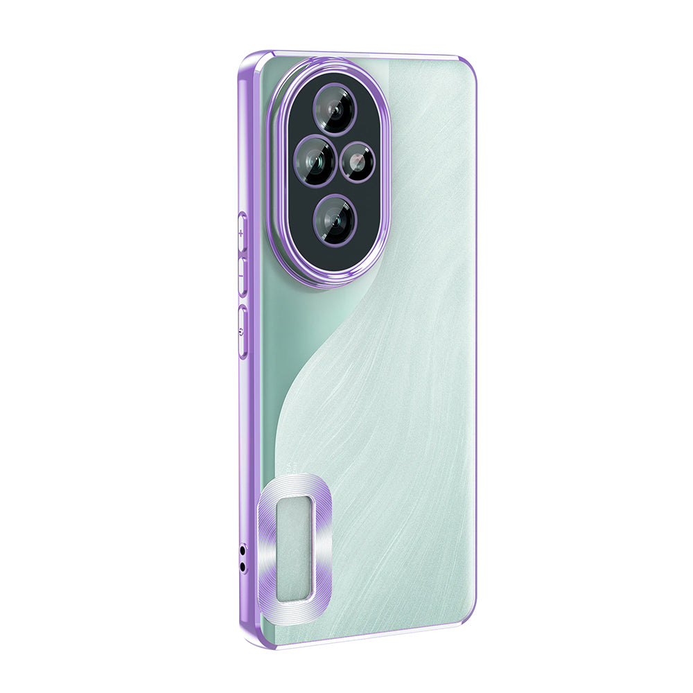 Honor 200 Case Camera Protection Logo Showing Zore Omega Cover Rose Gold 