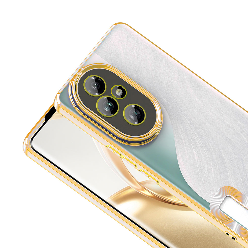 Honor 200 Case Camera Protection Logo Showing Zore Omega Cover Gold 