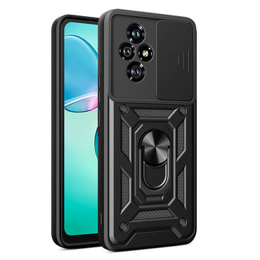 Honor 200 Case Magnetic Stand Camera Protection Zore Sliding Vega Cover Blue