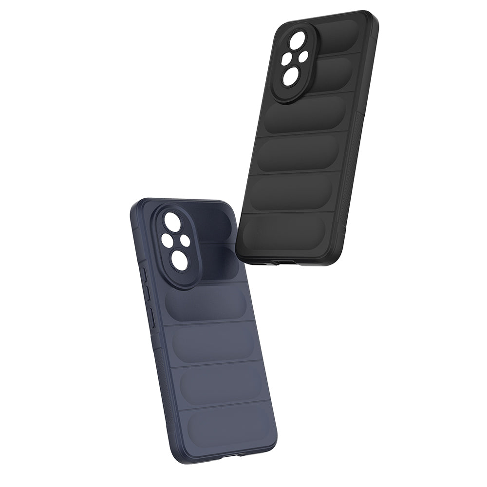 Honor 200 Pro Case Flexible TPU Hollow Back Surface Design Zore Ethnic Silicone Cover Dark Green