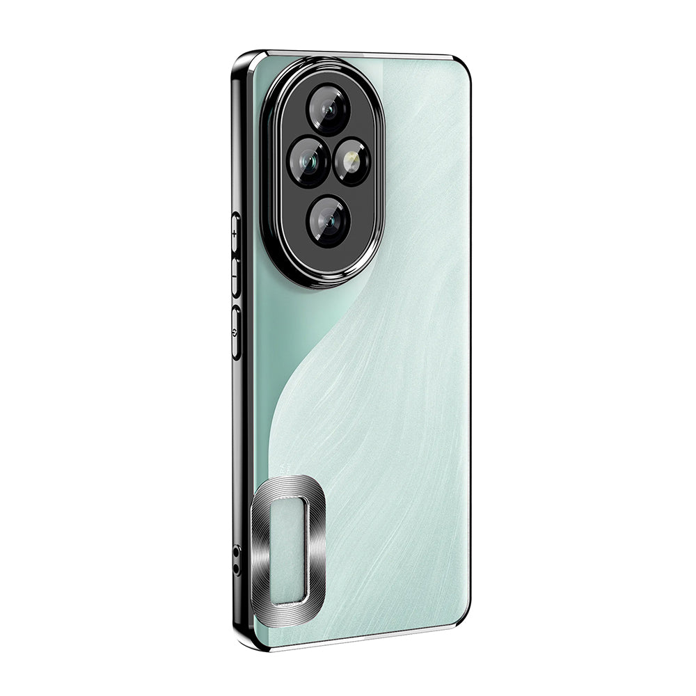 Honor 200 Pro Case Camera Protection Logo Showing Zore Omega Cover Rose Gold 