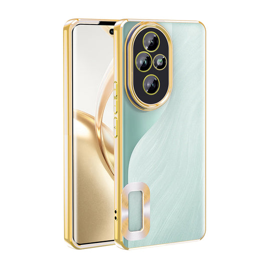 Honor 200 Pro Case Camera Protection Logo Showing Zore Omega Cover Gold 